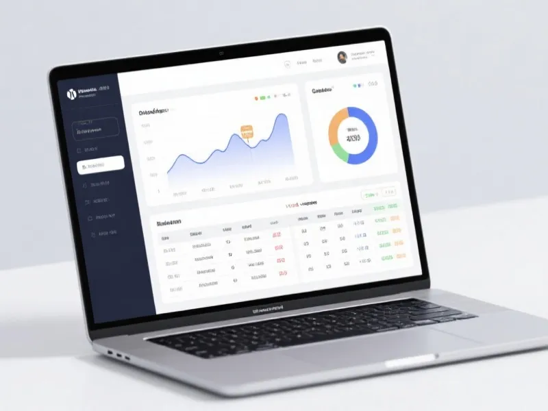 深度数据分析界面展示